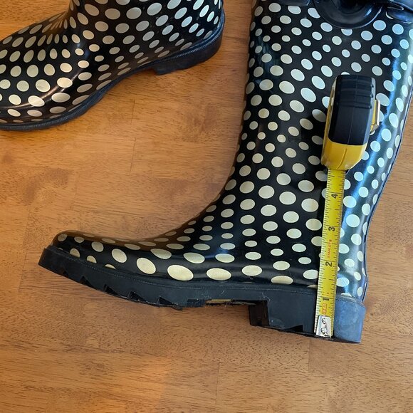 Size 6 Capelli of New York polka dot rain boot - Picture 9 of 11